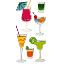 Heyda Stick-On's-Mix Cocktails 75 x 165 cm
