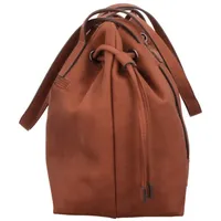 Gabor bags Malu Damen Shopper Umhängetasche Reißverschluss Mittelgroß Cognac Braun