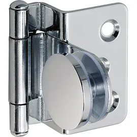 LAMP Glastürscharnier rund aufliegend 34x38 mm