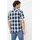 CAMEL ACTIVE Kurzarmhemd kariert Blau M