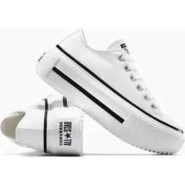 Converse Chuck Taylor All Star Lift Double Stack Platform Weiß Damen 36,5