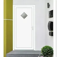 Nebeneingangstür KF-04  (98 x 198 cm, DIN Anschlag: Rechts, Weiß)