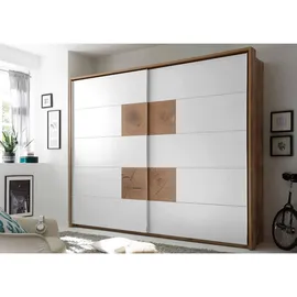 Z2 Schwebetürenschrank Capri 280 x 230 x 63 cm Weiß