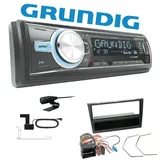 Grundig 1 DIN Autoradio Bluetooth DAB+USB AUX für Opel Corsa C 2004-2006