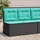 vidaXL Gartenbank 220 x 0 x 0 cm Schwarz