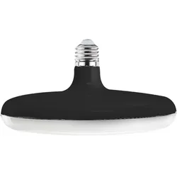 Braytron E27 LED Leuchtmittel Lampe 24W 1900lm Glühbirne Birne Kaltweiß, Farbe: Schwarz