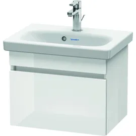 Duravit Waschtischunterschrank 1 Auszug 50 x 39,8 x 36,8 cm Grau/Weiß Matt