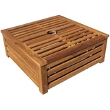 deluke Schirmständer Verkleidung Akazie 23 x 58 x 58 cm Braun