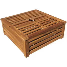 deluke Schirmständer Verkleidung Akazie 23 x 58 x 58 cm Braun