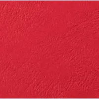 GBC LeatherGrain Einbanddeckel A4, rot (100)