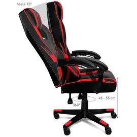 Phoenix Technologies Phoenix TROPHY Gaming-Stuhl Rot/Schwarz