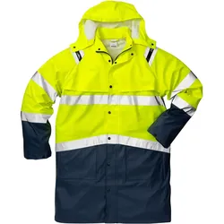Warnschutz Regenmantel "4634 RS" - XXS - gelb/marine