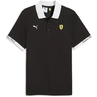 Puma Ferrari Pique Polo schwarz M