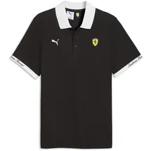 Puma Ferrari Pique Polo schwarz M