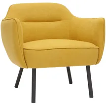 miliboo Sessel LAURENS Polyester 0 x 0 x 0 cm Gelb
