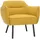 miliboo Sessel LAURENS Polyester 0 x 0 x 0 cm Gelb