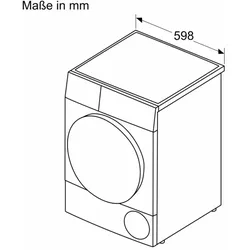 Siemens - Wärmepumpen-Trockner iQ700 | 9 kg | Silber-inox | WQ46B2DX40