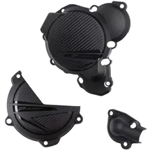 Polisport Motordeckel-Schutz-Kit Schwarz