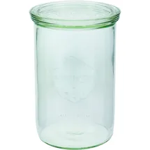 Dosen-Zentrale Weck Sturzglas 1050 ml (Hochwertiges Einweck; Einmach Glas mit Glasdeckel; zum Einkochen; Hitzebeständig; Mikrowellengeeignet; Backofengeeignet; Rundrandglas) 6 Stück