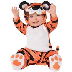 Kuscheliger Tiger Timon Baby Overall - Baby-6-12-Monate
