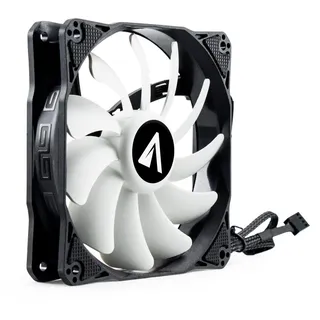 Abysm Breeze Gaming Fan for 11 Blades (PWM) 120 mm Black/White