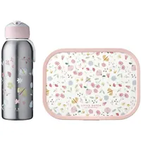 Mepal Campus Brotdose + Thermoflasche 2er Set Flowers &