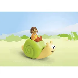 Playmobil 71699 Junior: Schaukelschnecke mit Rasselfunktion