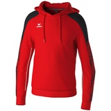 Erima EVO Star Kapuzenpullover (1072401), rot/schwarz, 140