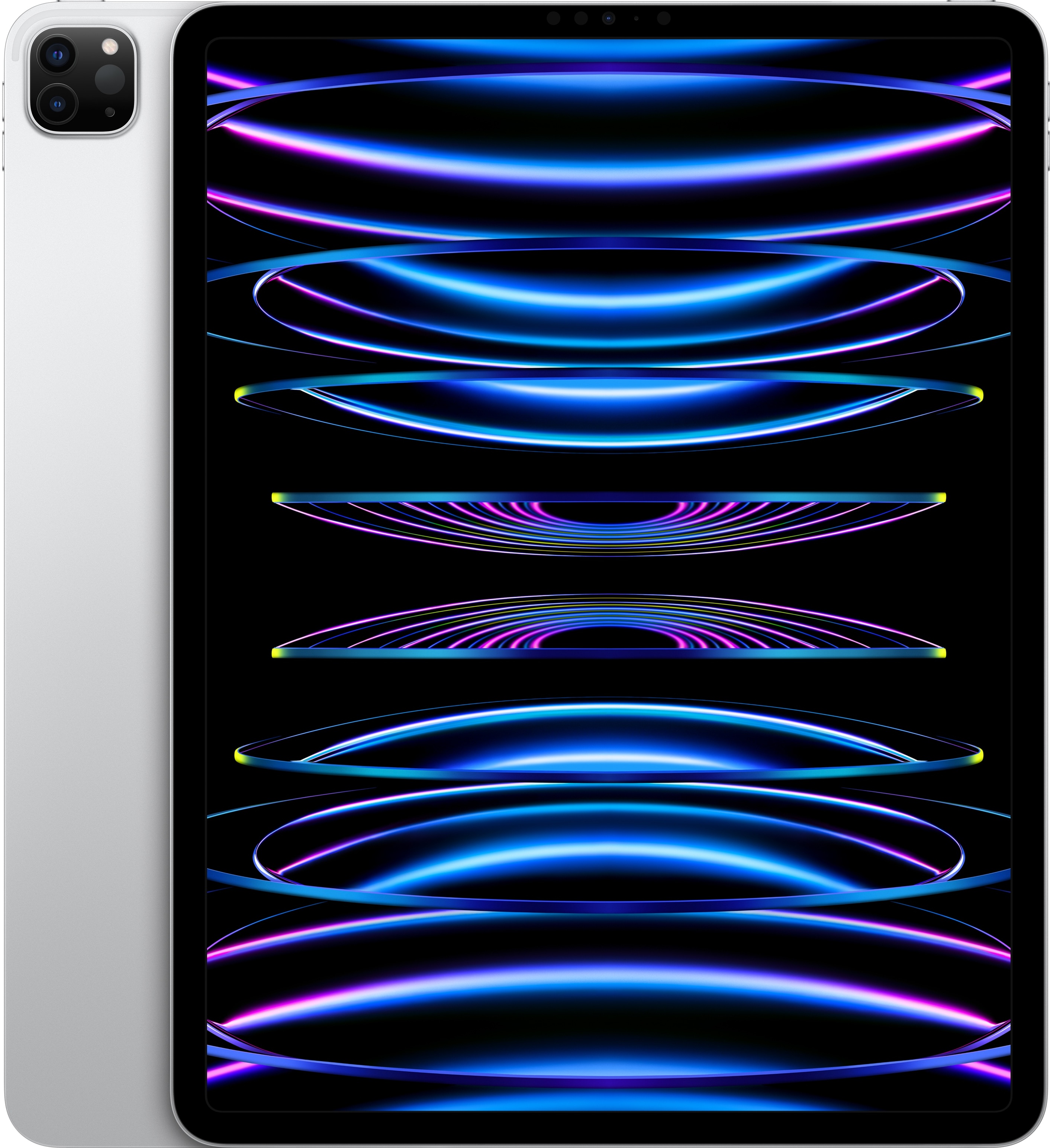 Apple iPad Pro 2022 (6. Gen) (nur WLAN, 12.90", 256 GB, Silver), Tablet, Silber