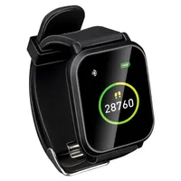 Umbro Fitness Tracker BT 1,3 Zoll Kunststoffgehäuse Schwarz Sportarmband Schwarz One Size