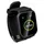 Umbro Fitness Tracker BT 1,3 Zoll Kunststoffgehäuse Schwarz Sportarmband Schwarz One Size