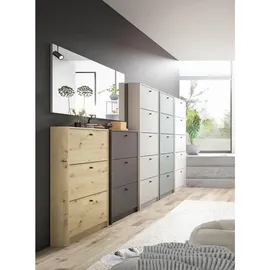 Mäusbacher Schuhkipper 60 x 104 x 16 cm grün matt / pinienfarben