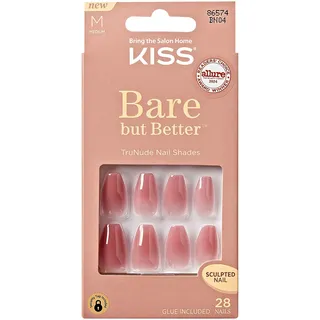 Kiss Bare-But-Better Nails - Nude Nude