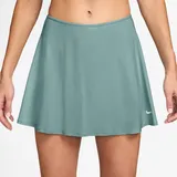Nike Tennisrock Damen Gerüschter Grün/Orange L