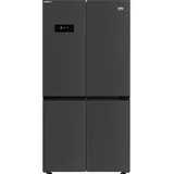 Beko GN1416240XBRN Side-by-Side (572 l, 1820 mm hoch, Schwarz)
