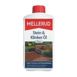 MELLERUD Stein & Klinker Öl Pflege, Schützt und unterstreicht die Optik, 1000 ml - Flasche