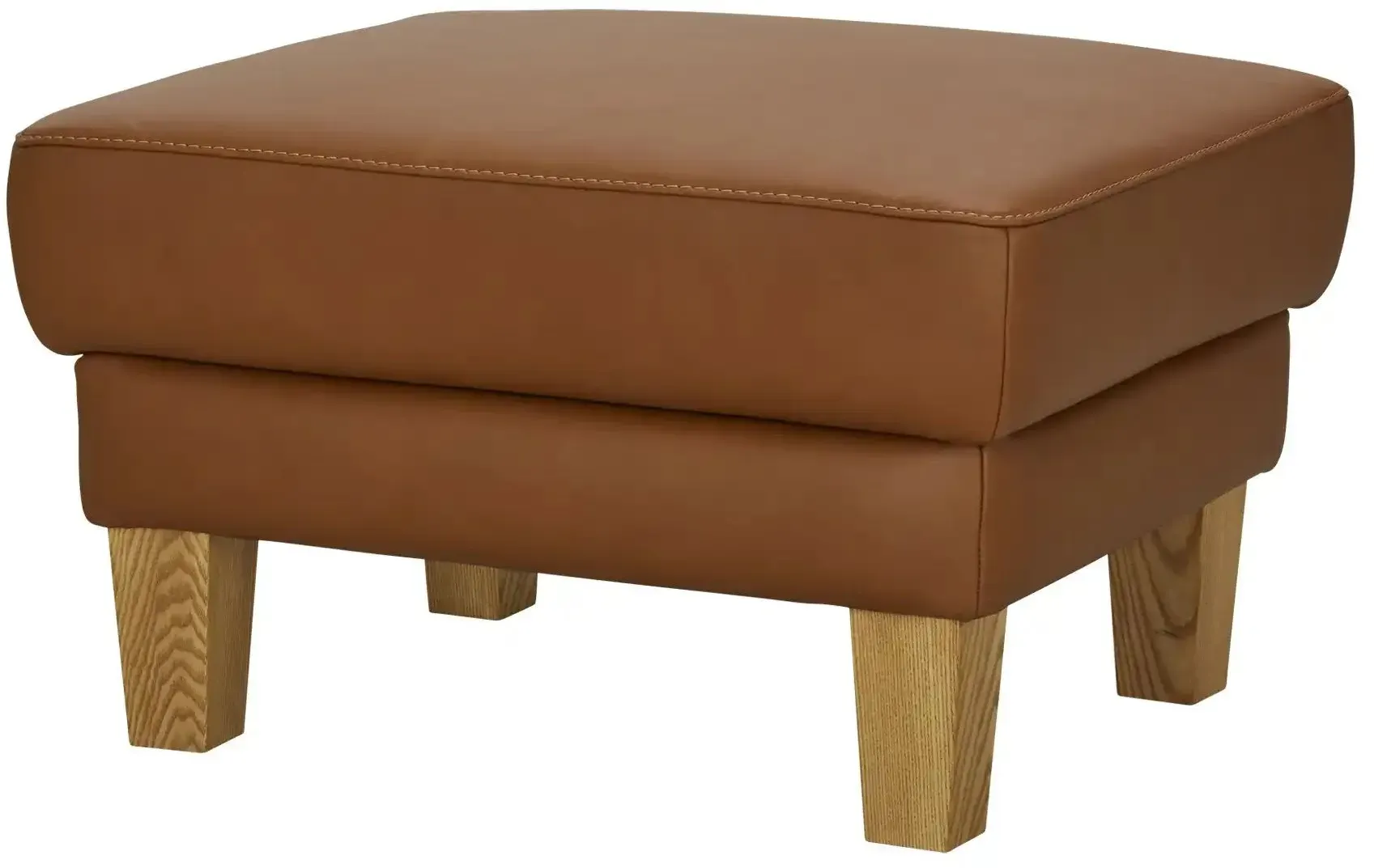 Ravensberger Werkstätten Hocker Leder RW-Select ¦ braun ¦ Maße (cm): B: 59 H: 44 T: 69.0