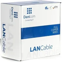 danicom CAT6A S/FTP 100m Starrleiter - LSZH (Dca)