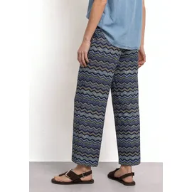 STREET ONE Stoffhose High Waist Blau 40