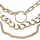 URBAN CLASSICS Ring Layering Necklace Goldfarben / Gold