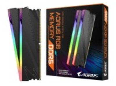 Gigabyte AORUS RGB DDR5 Kit 32 GB: 2 x 16 GB DIMM 288-PIN 6000 MHz / PC5-48000 1.35 V on-die ECC Gray