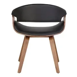 CLP Esszimmerstuhl Foley I Mit Armlehne Und Holzgestell I Küchenstuhl Und Wohnzimmerstuhl