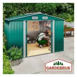 Gardebruk Metallgerätehaus 2,5 x 2 m grün