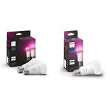Philips Hue White & Col. Amb. E27 Doppelpack 2x800lm 75W + White & Col. Amb. E27 Einzelpack 800lm 75W