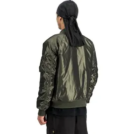 Alpha Industries Ma-1 Vf Iridium schwarz/oliv 3XL