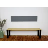 lycce XXL Wandkissen 150 x 30 cm Grau