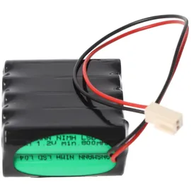 AccuCell Akkupack passend für roma Rollladen 4508470 12V 800mAh AkkuPack F2x5 mit Kabel und Stecker