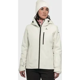 Schöffel Outdoorjacke "Ski Jacket Style Nollen WMS", Damen, Gr. 36, beige (9040, natur), Oberstoff : 100% Polyester (Membran: Polyurethan) Futter : 100% Polyester Wattierung : 100% Polyester, regular fit, hoch geschlossener Ausschnitt, Jacken Outdoorjacke