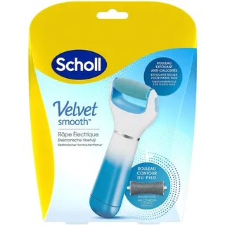 SCHOLL Expert Care, Hornhaut Entfernung für seidig weiche Füße,elektrischer Hornhautentferner schnell & Mühelos (mit Meeresmineralien Rolle für präzise Ergebnisse,1 Gerät inkl. Rolle) (1er Pack)
