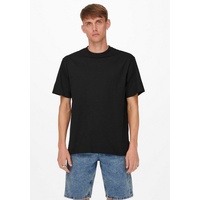 Only & Sons T-Shirt »FRED«, Schwarz